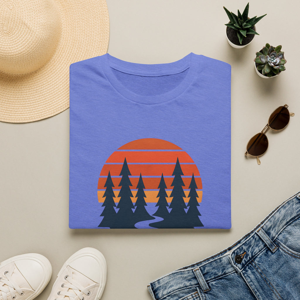 Sunset forest silhouettes T-Shirt