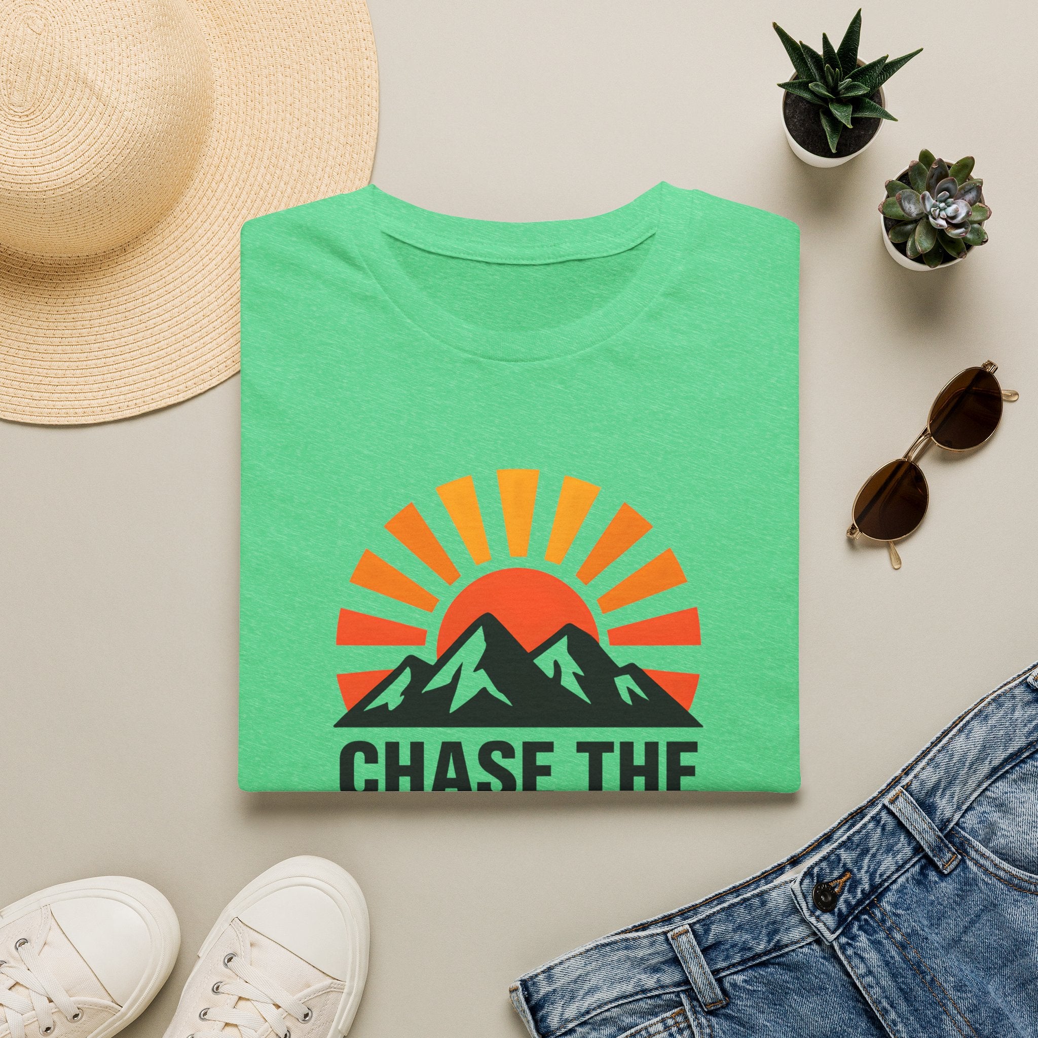 Sunrise Over Mountains T-Shirt
