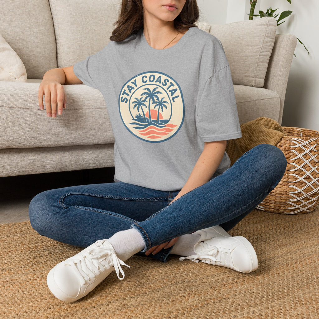 Tropical Island Sunset T-Shirt
