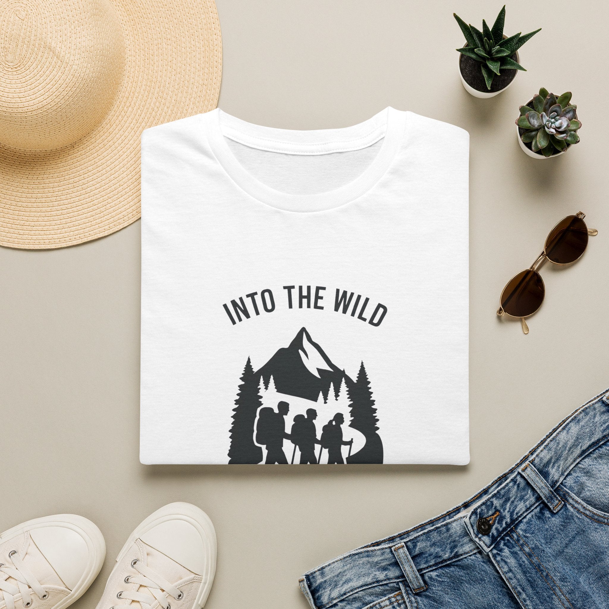 Hikers in Wilderness T-Shirt