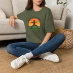 Sunset Nature Yoga T-Shirt